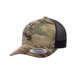Buy Yupoong 6606MC YP Classics Retro Trucker Multicam Snapback | ApparelChoice.ca