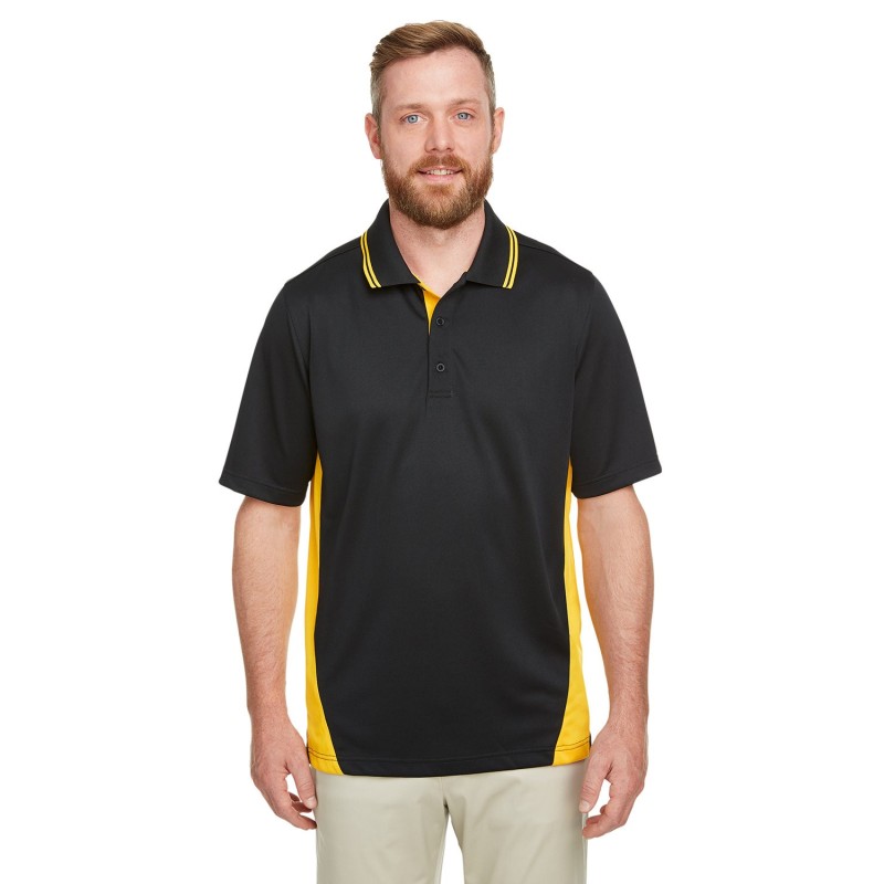 Buy Harriton M386T Men's Tall Flash Snag Protection Plus IL Colorblock Polo | ApparelChoice.ca