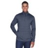 Buy Devon & Jones DG798 Men's Newbury Melange Fleece Quarter-Zip | ApparelChoice.ca