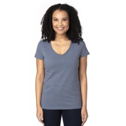Buy Threadfast 200RV Ladies Ultimate CVC V-Neck T-Shirt | ApparelChoice.ca