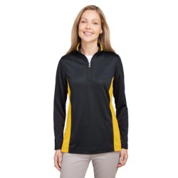 Buy Harriton M786W Ladies Flash Snag Protection Plus IL Colorblock Quarter-Zip | ApparelChoice.ca