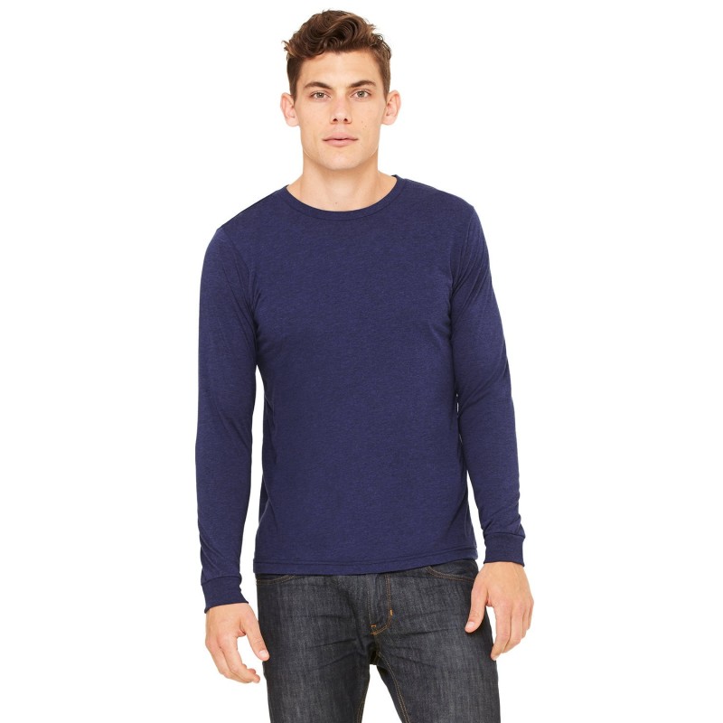 Buy Bella + Canvas 3513 Unisex Triblend Long-Sleeve T-Shirt | ApparelChoice.ca
