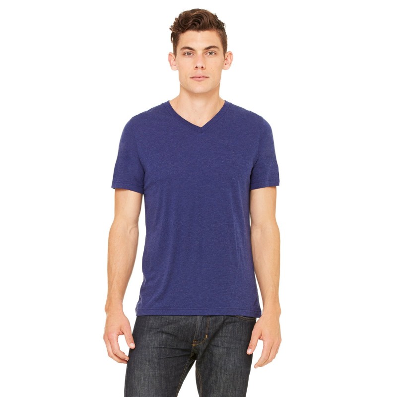 Buy Bella + Canvas 3415C Unisex Triblend V-Neck T-Shirt | ApparelChoice.ca