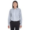 Buy Devon & Jones DG534W Ladies Crown Collection Striped Woven Shirt | ApparelChoice.ca