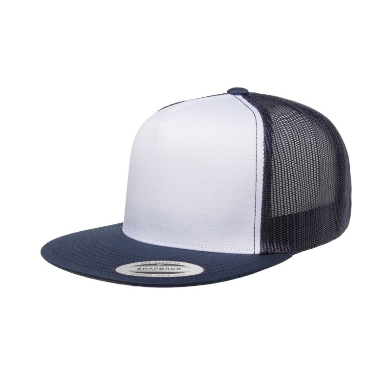Buy Yupoong 6006W Adult Classic Trucker with White Front Panel Cap | ApparelChoice.ca