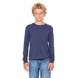 Buy Bella + Canvas 3501Y Youth Jersey Long-Sleeve T-Shirt | ApparelChoice.ca