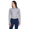 Buy Devon & Jones D645W Ladies Crown Collection Banker Stripe Woven Shirt | ApparelChoice.ca