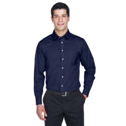 Buy Devon & Jones DG530T Men's Crown Collection Tall Solid Stretch Twill Woven Shirt | ApparelChoice.ca