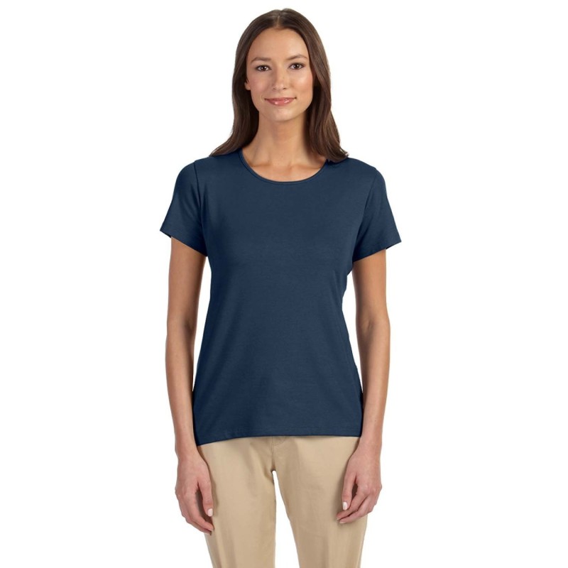 Buy Devon & Jones DP182W Ladies Perfect Fit Shell T-Shirt | ApparelChoice.ca