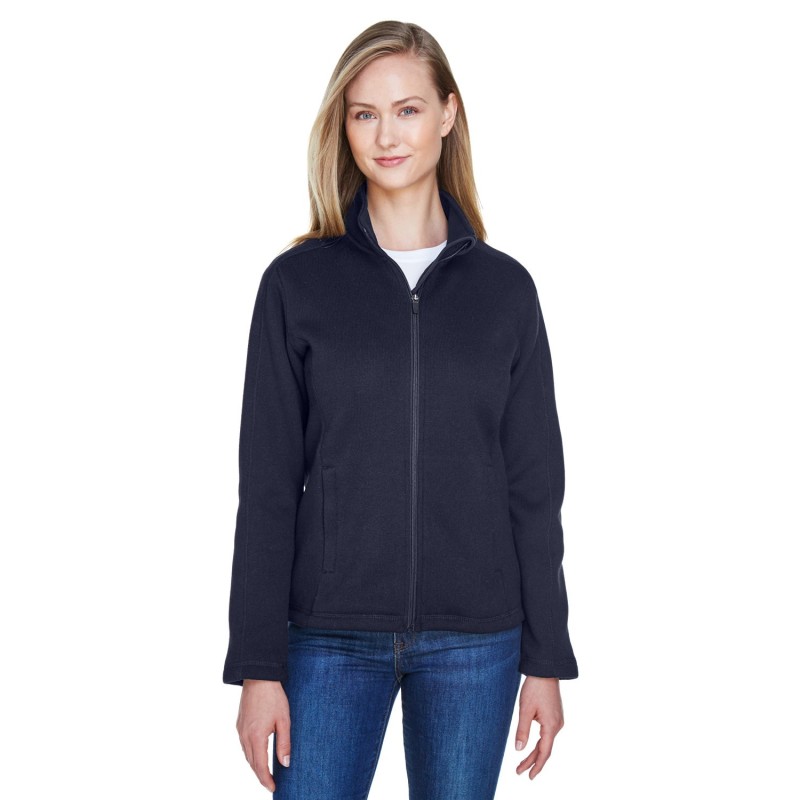 Buy Devon & Jones DG793W Ladies Bristol Full-Zip Sweater Fleece Jacket | ApparelChoice.ca