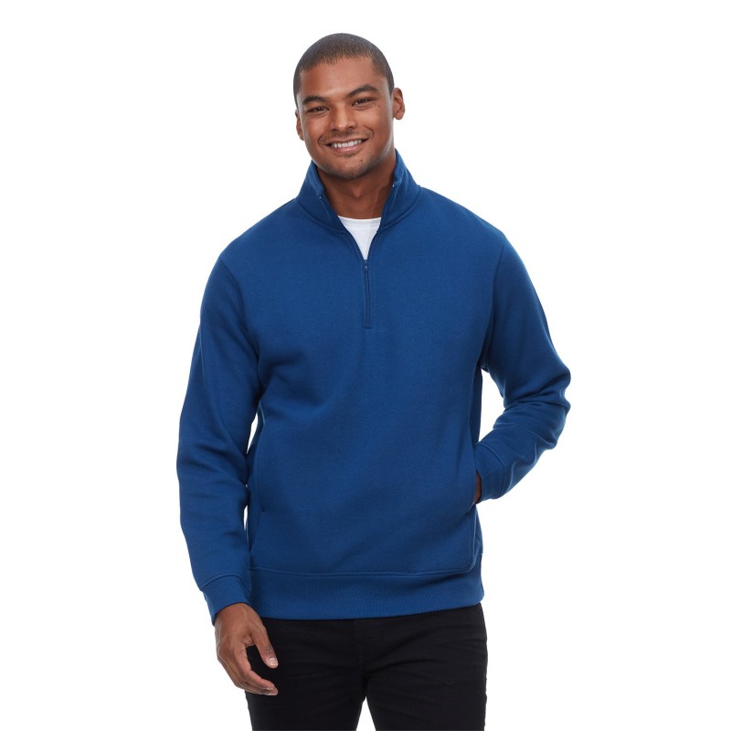 Buy Threadfast 320Q Unisex Ultimate Fleece Quarter-Zip Sweatshirt | ApparelChoice.ca