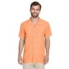 Buy Harriton M560 Men's Barbados Textured Camp Shirt | ApparelChoice.ca