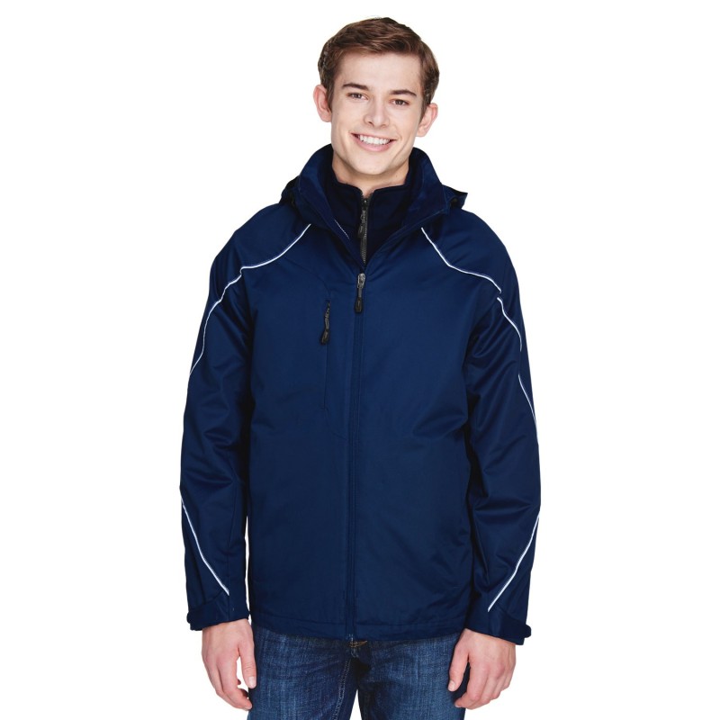 Buy North End 88196T Men's Tall Angle 3-in-1 Jacket with Bonded Fleece Liner | ApparelChoice.ca