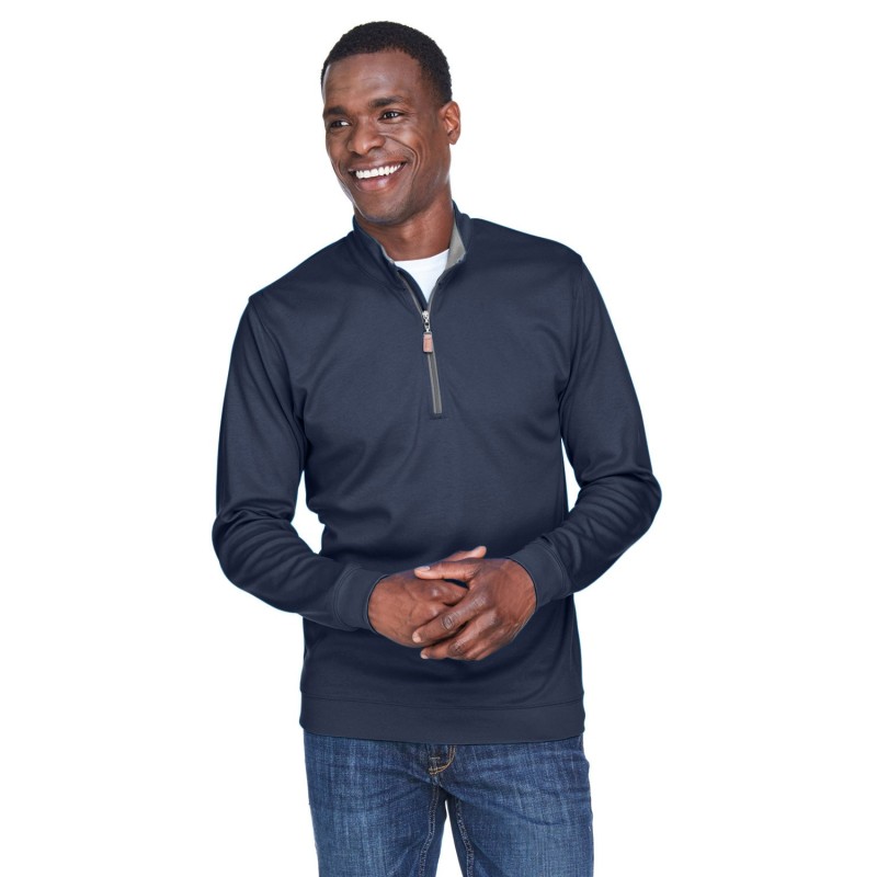 Buy Devon & Jones DG479 Men's DRYTEC20 Performance Quarter-Zip | ApparelChoice.ca