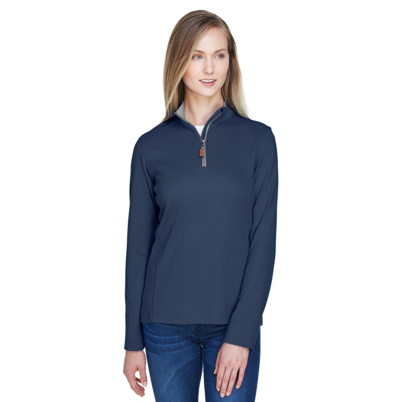Buy Devon & Jones DG479W Ladies DRYTEC20 Performance Quarter-Zip | ApparelChoice.ca