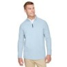 Buy Devon & Jones DG480 CrownLux Performance Men's Clubhouse Micro-Stripe Quarter-Zip | ApparelChoice.ca