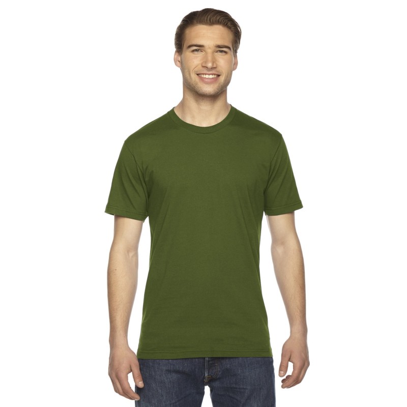 Buy American Apparel 2001 Unisex Fine Jersey Short-Sleeve T-Shirt | ApparelChoice.ca