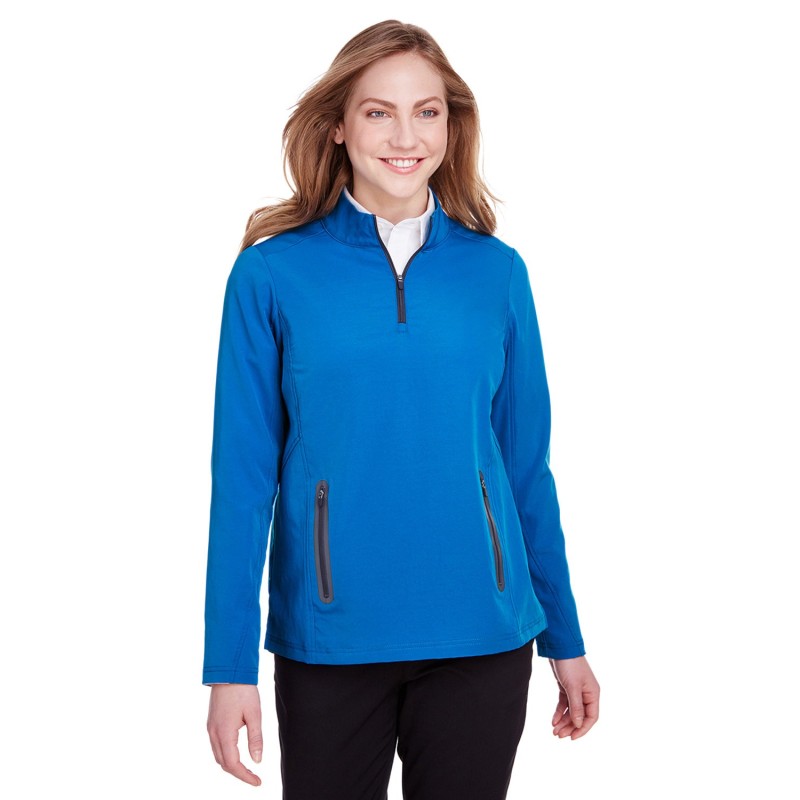 Buy North End NE401W Ladies Quest Stretch Quarter-Zip | ApparelChoice.ca