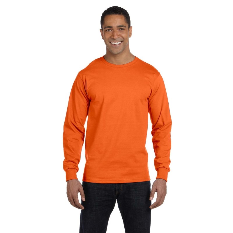 Buy Gildan G840 Adult 50/50 Long-Sleeve T-Shirt | ApparelChoice.ca