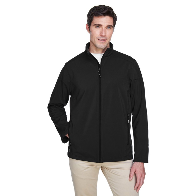 Buy Core365 88184 Men's Cruise Two-Layer Fleece Bonded Soft Shell Jacket | ApparelChoice.ca