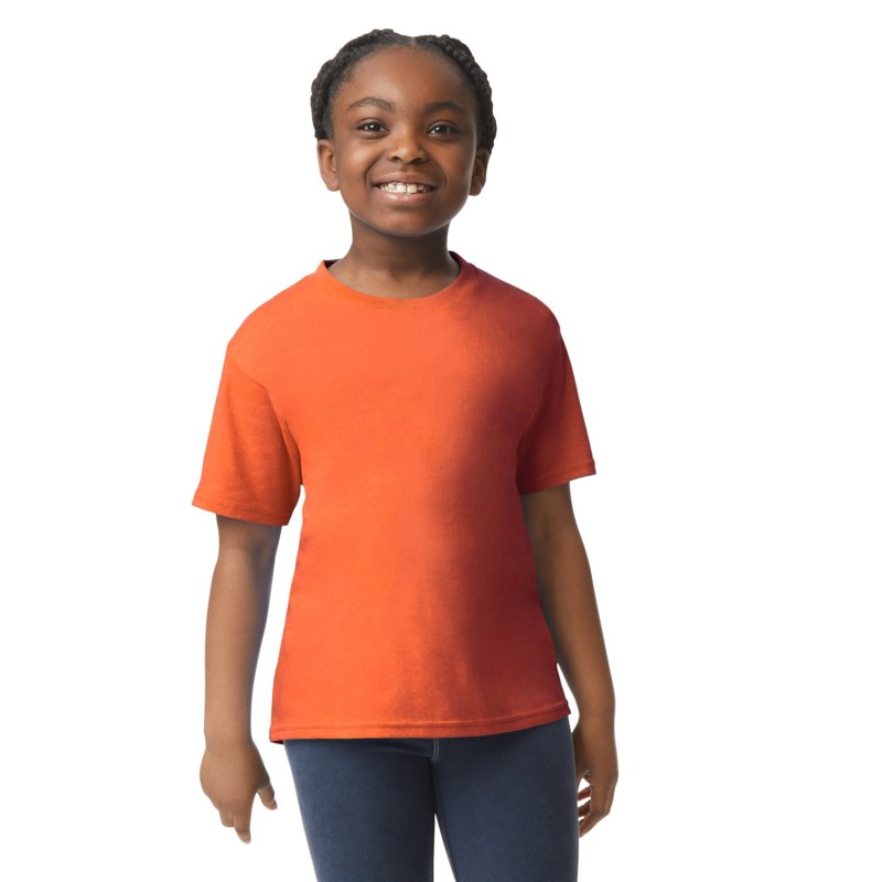 Buy Gildan G640B Youth Softstyle T-Shirt | ApparelChoice.ca