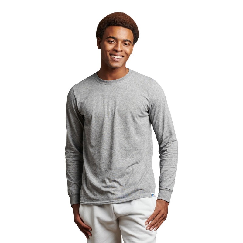 Buy Russell Athletic 64LTTM Unisex Essential Performance Long-Sleeve T-Shirt | ApparelChoice.ca