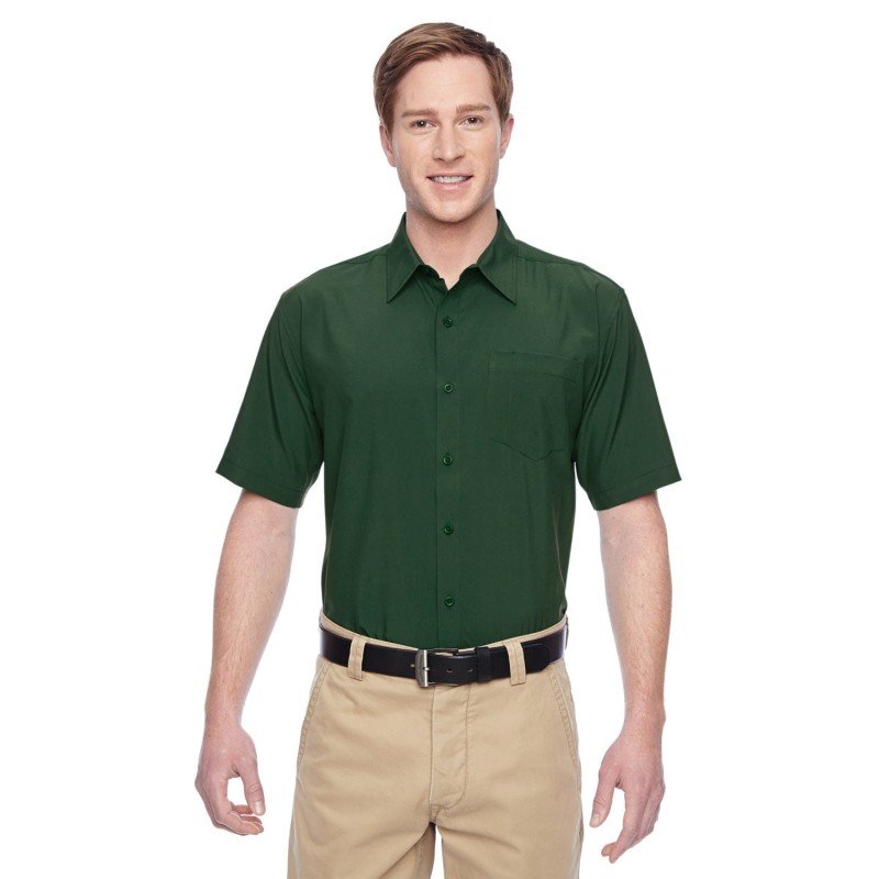 Buy Harriton M610S Men's Paradise Short-Sleeve Performance Shirt | ApparelChoice.ca