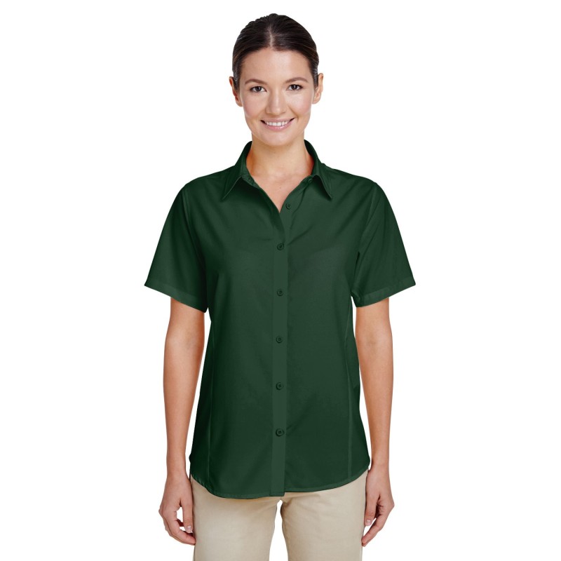 Buy Harriton M610SW Ladies Paradise Short-Sleeve Performance Shirt | ApparelChoice.ca