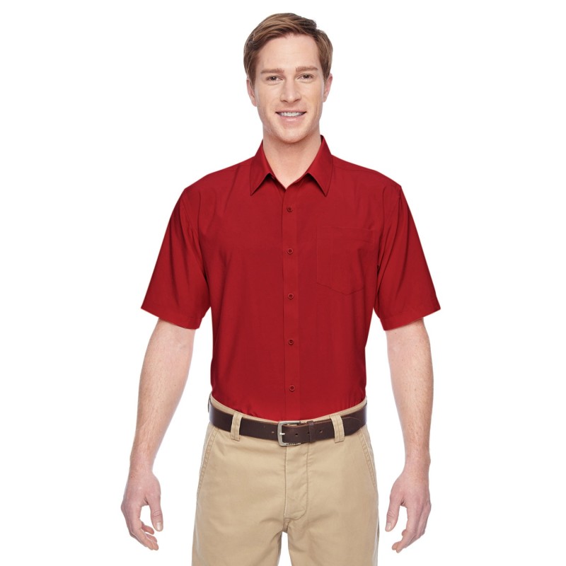 Buy Harriton M610S Men's Paradise Short-Sleeve Performance Shirt | ApparelChoice.ca