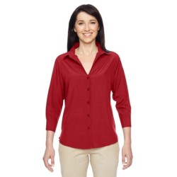 Buy Harriton M610W Ladies Paradise 3/4-Sleeve Performance Shirt | ApparelChoice.ca