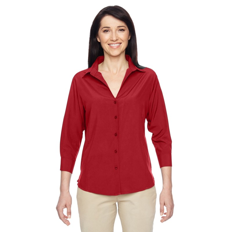 Buy Harriton M610W Ladies Paradise 3/4-Sleeve Performance Shirt | ApparelChoice.ca