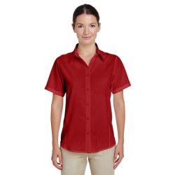 Buy Harriton M610SW Ladies Paradise Short-Sleeve Performance Shirt | ApparelChoice.ca