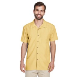 Buy Harriton M560 Men's Barbados Textured Camp Shirt | ApparelChoice.ca