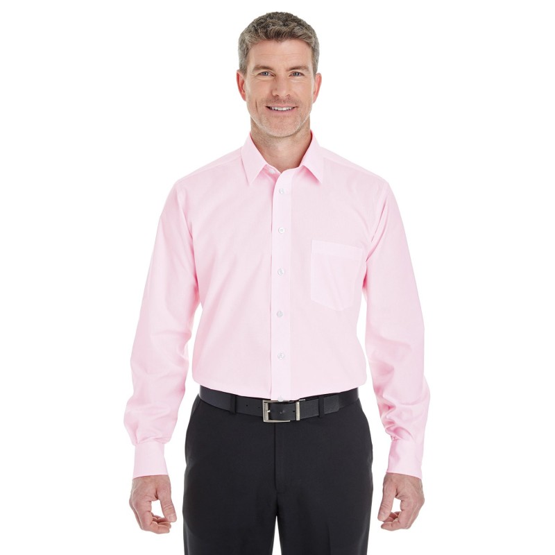Buy Devon & Jones DG534 Men's Crown Collection Striped Woven Shirt | ApparelChoice.ca