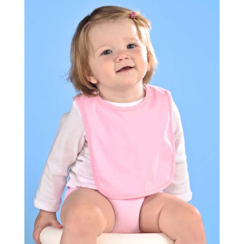 Buy Rabbit Skins RS1005 Infant Premium Jersey Bib | ApparelChoice.ca