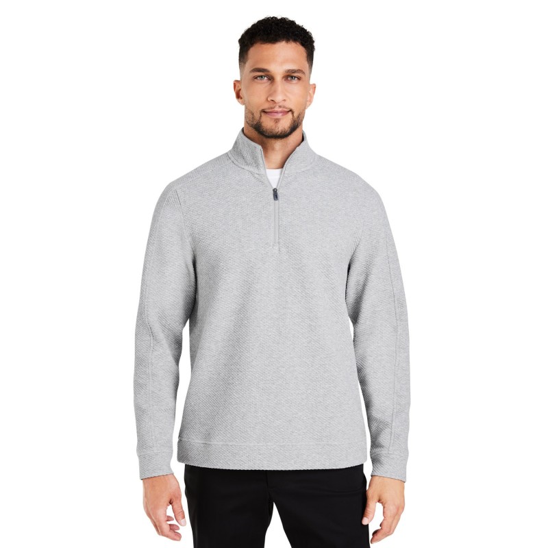 Buy North End NE725 Men's Spirit Textured Quarter-Zip | ApparelChoice.ca
