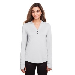 Buy North End NE400W Ladies Jaq Snap-Up Stretch Performance Pullover | ApparelChoice.ca