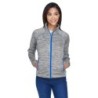 Buy North End 78697 Ladies Flux Melange Bonded Fleece Jacket | ApparelChoice.ca