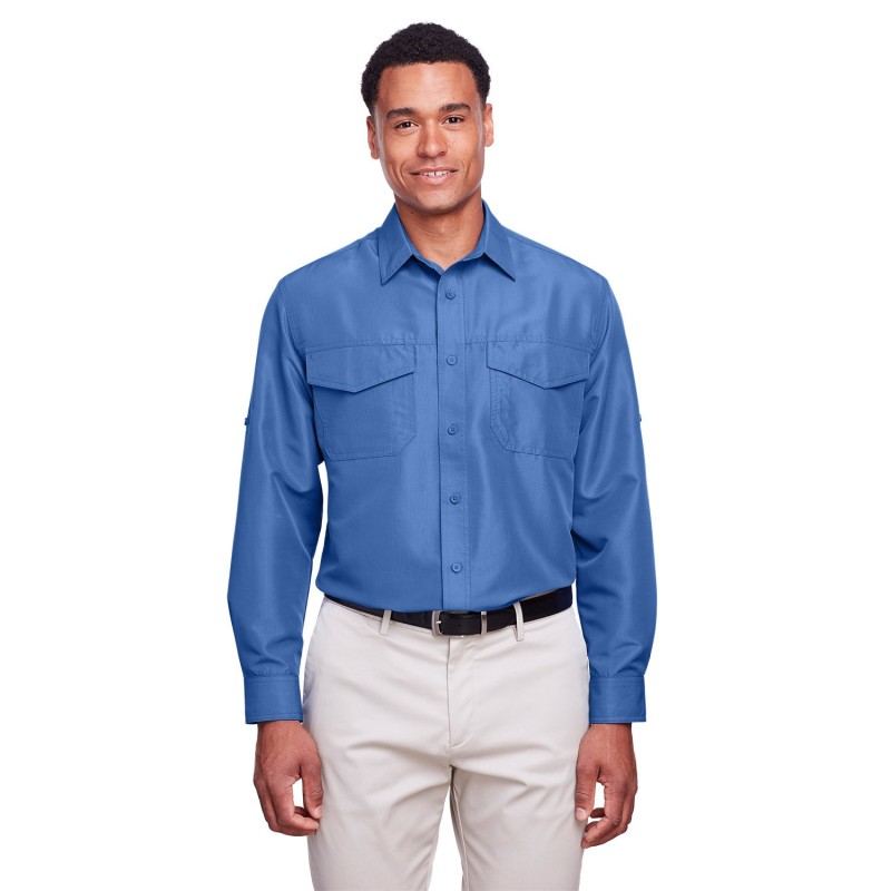 Buy Harriton M580L Men's Key West Long-Sleeve Performance Staff Shirt | ApparelChoice.ca