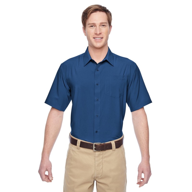 Buy Harriton M610S Men's Paradise Short-Sleeve Performance Shirt | ApparelChoice.ca