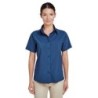 Buy Harriton M610SW Ladies Paradise Short-Sleeve Performance Shirt | ApparelChoice.ca