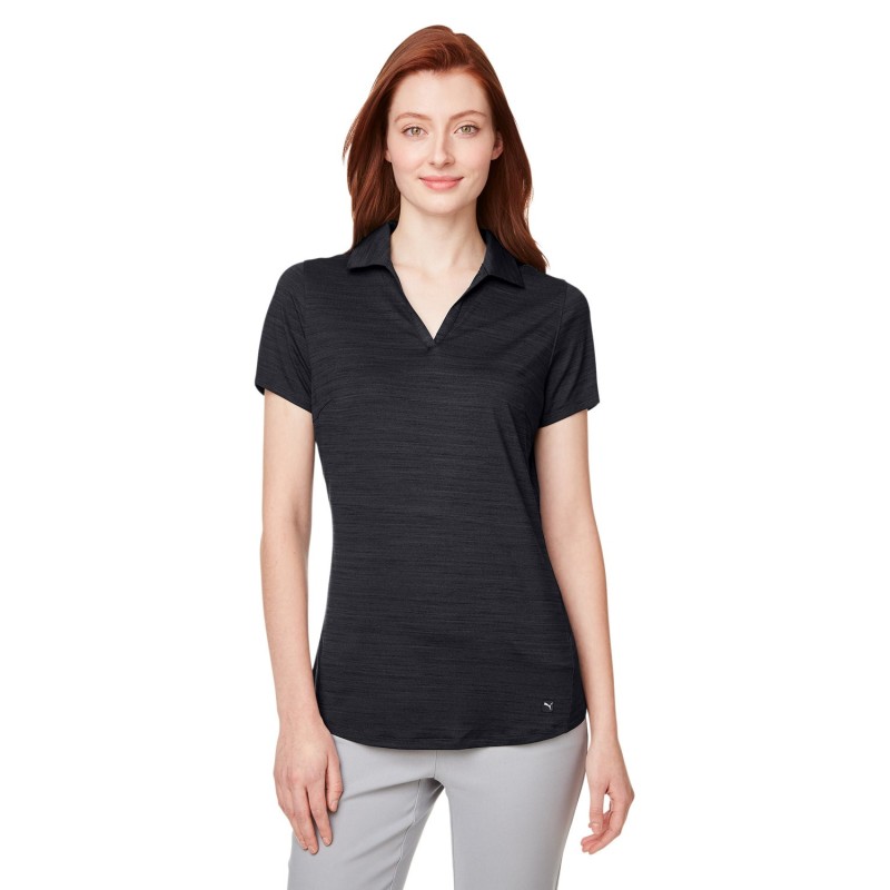 Buy Puma Golf 597695 Ladies Cloudspun Free V-Neck Polo | ApparelChoice.ca