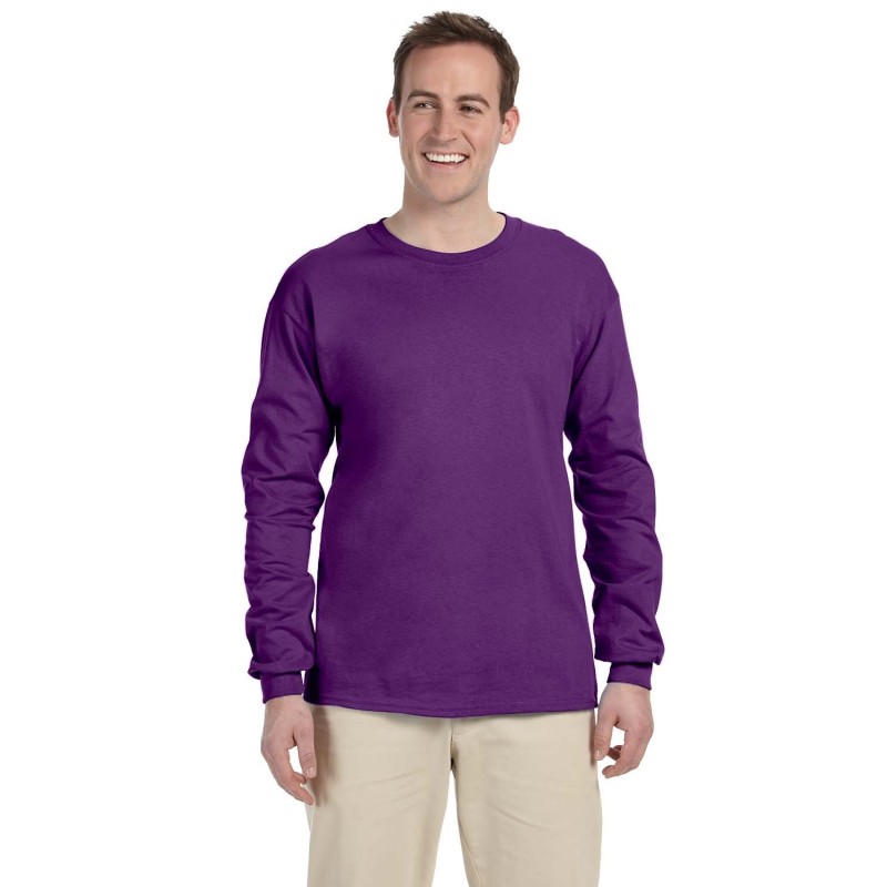 Buy Gildan G240 Adult Ultra Cotton Long-Sleeve T-Shirt | ApparelChoice.ca