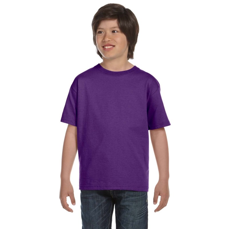 Buy Gildan G800B Youth 50/50 T-Shirt | ApparelChoice.ca
