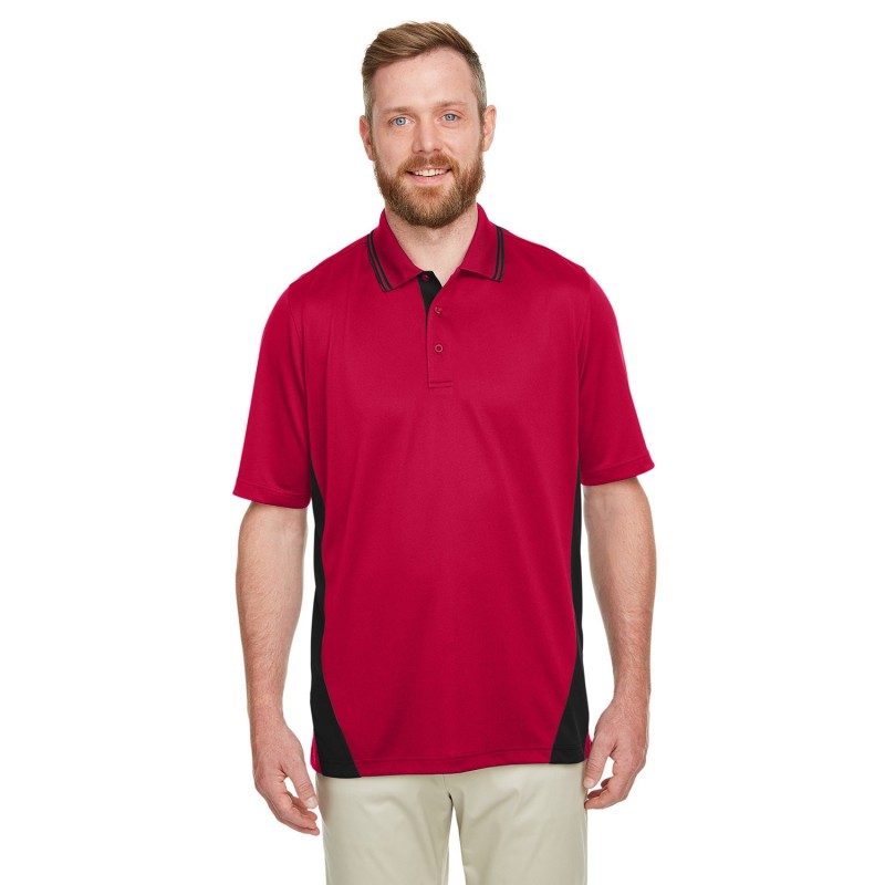 Buy Harriton M386 Men's Flash Snag Protection Plus IL Colorblock Polo | ApparelChoice.ca