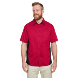 Buy Harriton M586 Men's Flash IL Colorblock Short Sleeve Shirt | ApparelChoice.ca