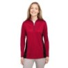 Buy Harriton M786W Ladies Flash Snag Protection Plus IL Colorblock Quarter-Zip | ApparelChoice.ca