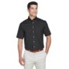 Buy Devon & Jones D620S Men's Crown Woven Collection Solid Broadcloth Short-Sleeve Shirt | ApparelChoice.ca
