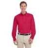 Buy Harriton M581 Men's Foundation 100% Cotton Long-Sleeve Twill Shirt with Teflon | ApparelChoice.ca