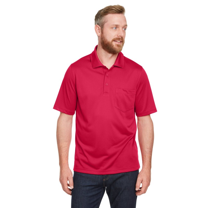 Buy Harriton M348P Men's Advantage Snag Protection Plus IL Pocket Polo | ApparelChoice.ca